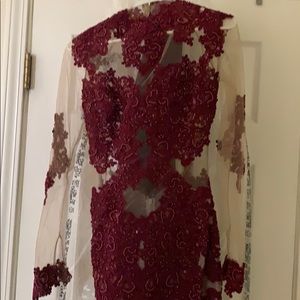 Custom made prom dress